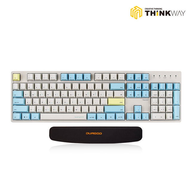 토체프 D&T 콜라보 기계식 키보드 파스텔블루 저소음적축 세트