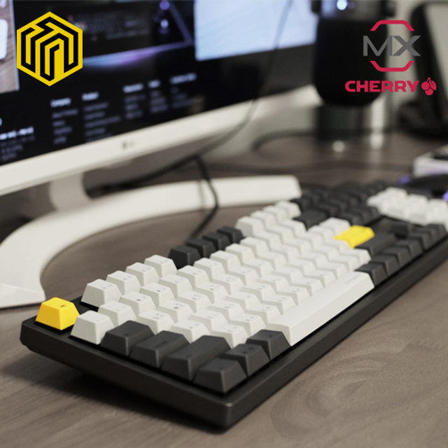 토체프 D&T 콜라보 기계식 키보드 다크그레이 저소음적축 세트