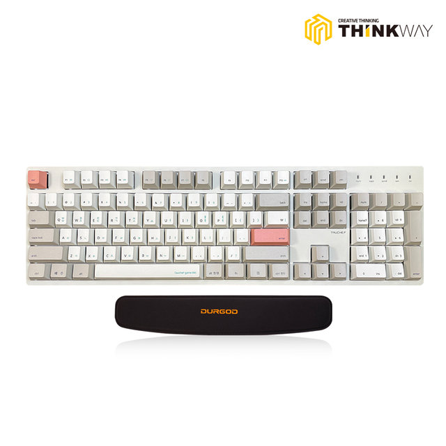 토체프 D&T 콜라보 기계식 키보드 웜톤베이지 저소음적축 세트