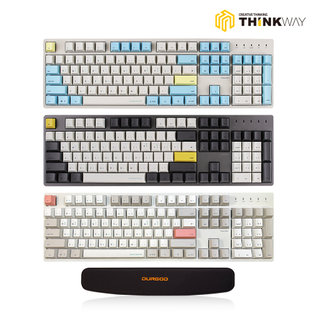 토체프 D&T 콜라보 기계식 키보드 웜톤베이지 저소음적축 세트