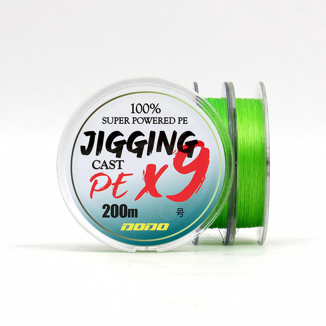 도도 지깅 캐스트 9합사 형광그린 200m 낚시줄 광어
