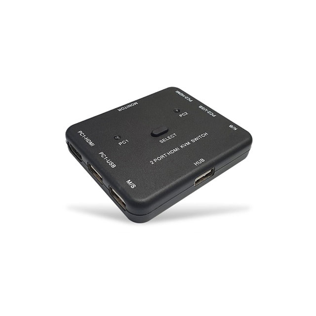 랜스타 LS-HD2KVM KVM HDMI 2:1 스위치
