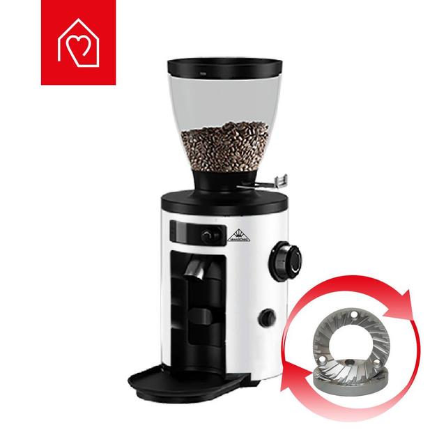 말코닉 X54 화이트 가정용 올라운드 커피 그라인더 전동 원두 분쇄기 25년업그레이드