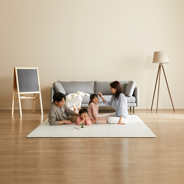 고려화학 층간소음 방지매트 모던헤링본 230x140x1.2cm