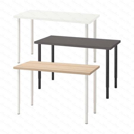 LAGKAPTEN OLOV 락캅텐 올로브 높이조절 책상 테이블 1200 (594.167.71)