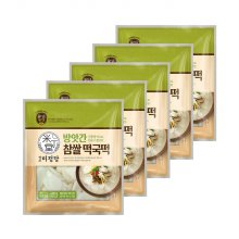 [CJ제일제당] 즐거운동행 미정당 방앗간 참쌀떡국떡 400g x 5개