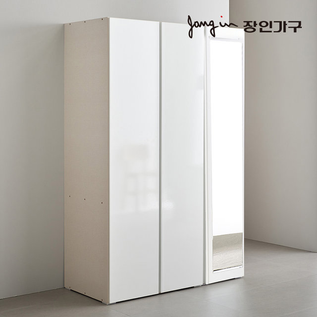 [비밀특가] 블랑쉬 1200 전신거울 옷장 장롱 시스템옷장