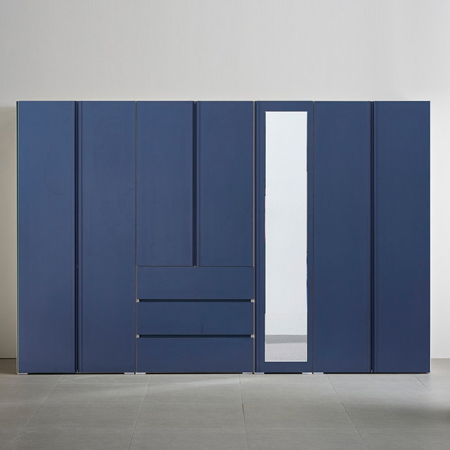 [비밀특가] 블랑쉬 2800 전신거울 옷장 장롱 시스템옷장