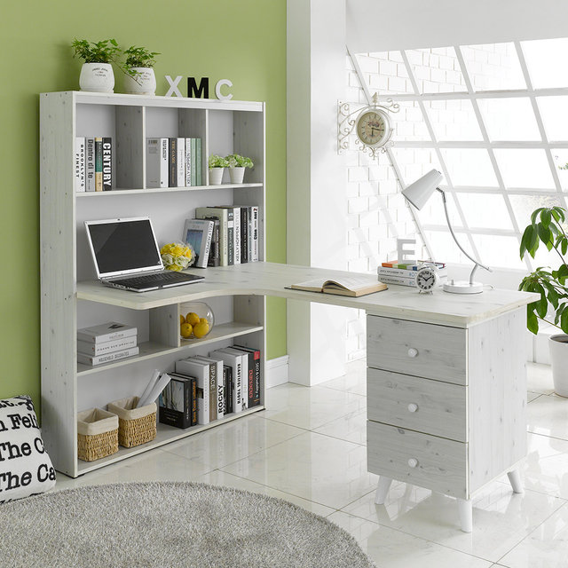 [비밀특가] 스킴 책장형 160cm 학생 서재용 컴퓨터 책상