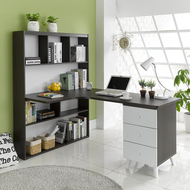 [비밀특가] 스킴 책장형 160cm 학생 서재용 컴퓨터 책상