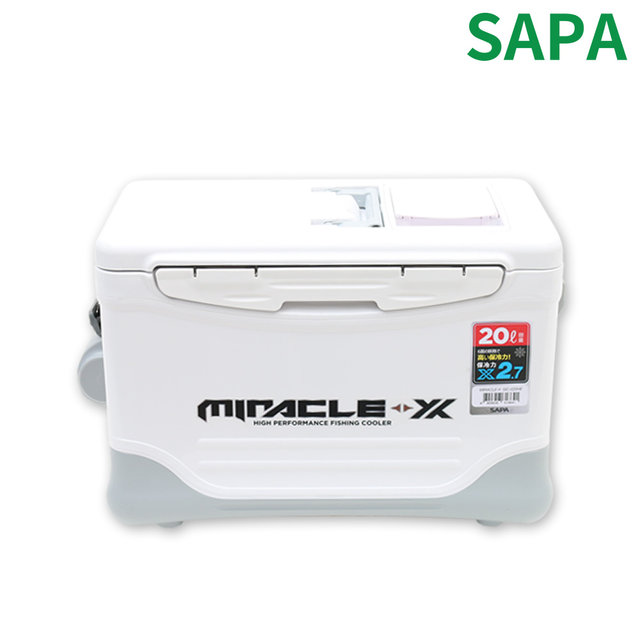 싸파 미라클X 아이스박스 20L SIC-020HE 쿨러 낚시 캠핑 레져