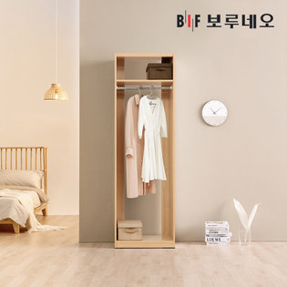 리타 시스템행거 드레스룸 600 1단 옷장