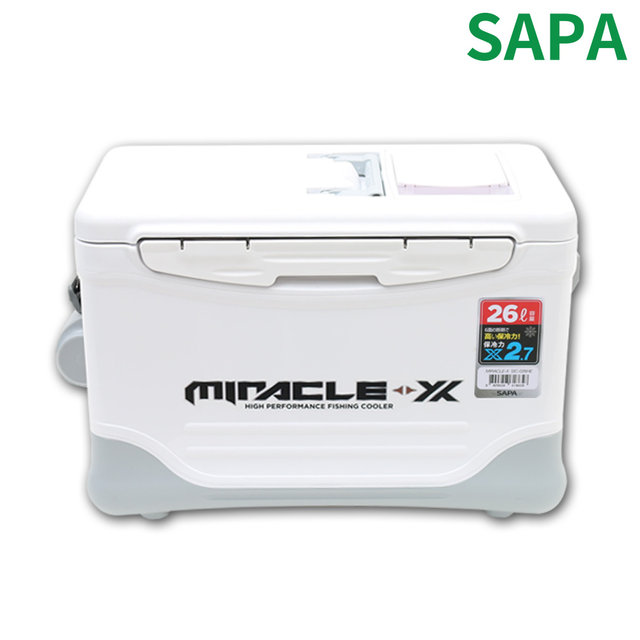 싸파 미라클X 아이스박스 26L SIC-026HE 쿨러 낚시 캠핑 레져