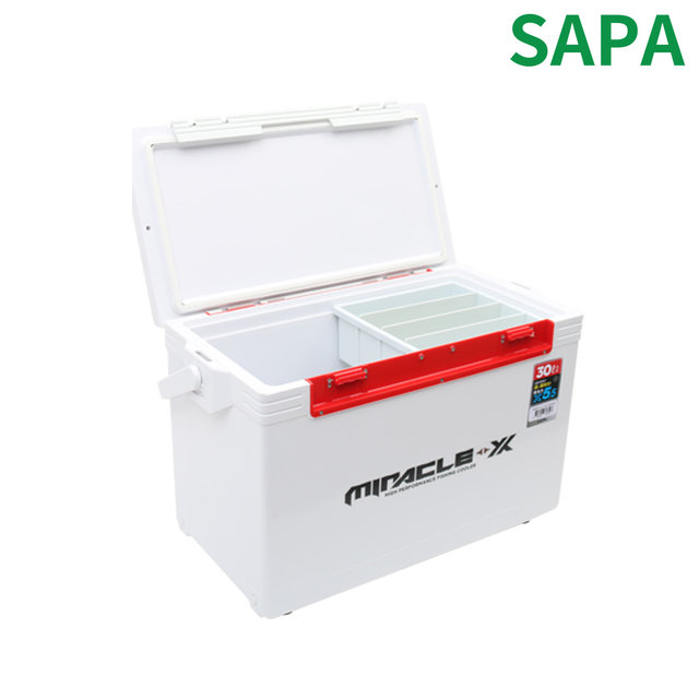 싸파 미라클X 아이스박스 30L SIC-R030HE 쿨러 낚시 캠핑 레져