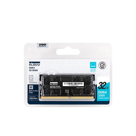 에센코어 KLEVV 32G PC4-25600 CL22 DDR4 노트북용 파인인포 (하이닉스 칩 내장)