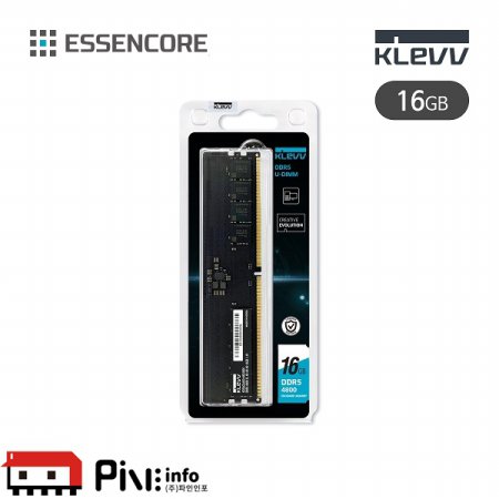 에센코어 KLEVV 16G PC5-38400 CL40 DDR5 파인인포