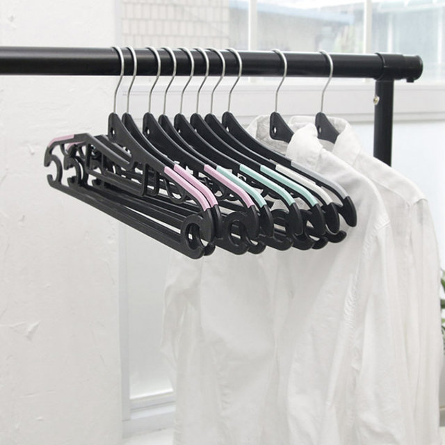 공간활용 옷걸이 30P 논슬립 회전 니트 바지 나시 어깨뿔방지옷걸이