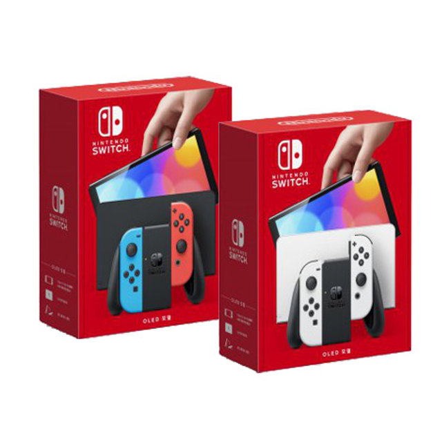 SWITCH 본체 OLED[화이트/네온블루 네온레드]