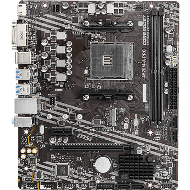 MSI A520M-A PRO AMD 메인보드