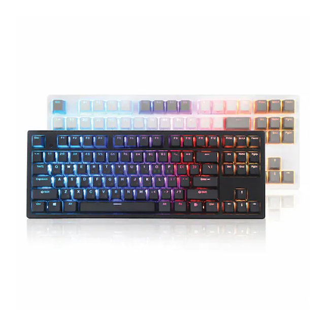 콕스 엔데버 텐키리스 RGB PBT 완전방수 무접점 키보드 블랙 35g