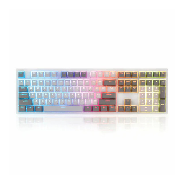 콕스 엠프리스 RGB PBT 완전방수 무접점 키보드 화이트 색상 35g