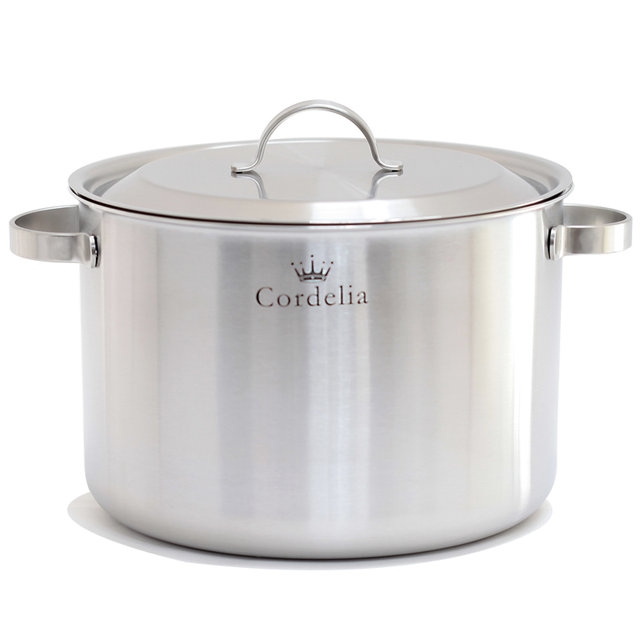 키친아트 코델리아 통5중 스텐레스 인덕션가능 전골냄비 24cm