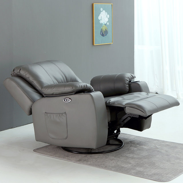 5124 수동 1인용 리클라이너 소파(흔들 회전)