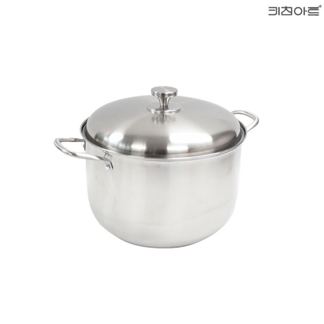 키친아트 퀸즈 바닥3중 스텐레스304 인덕션가능 곰솥냄비 30cm