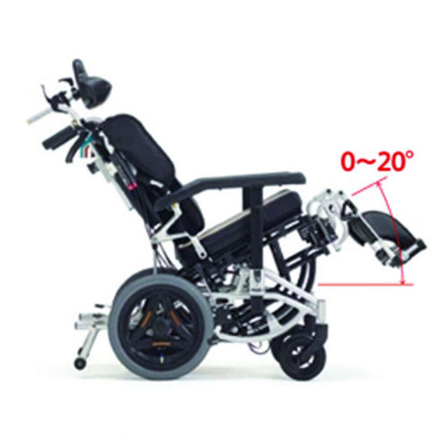 미키 알루미늄 휠체어 TRC-3DX (24.5kg) 리클라이닝