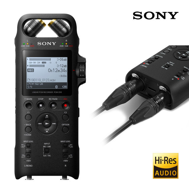 SONY 전문가용 보이스레코더 PCM-D10 고감도 마이크