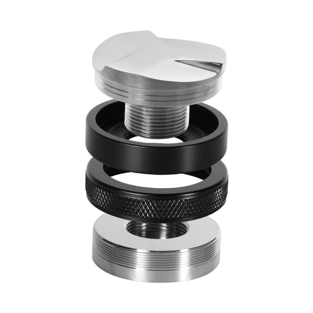 WTP358 커피 디스트리뷰터 덴테이션타입 58mm 레벨링툴 마카롱 