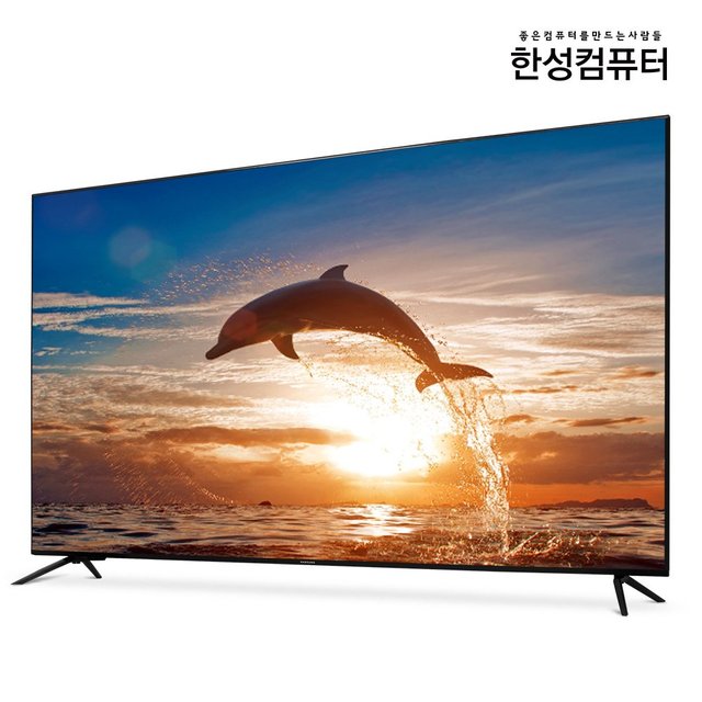 190cm ELEX TV9750 UHD 안드로이드 11 TV (스탠드설치)