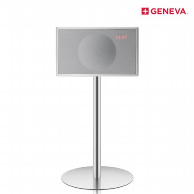 [사운드데이특가][12~36개월 장기할부][국내정품]제네바 Hi-Fi 클래식M 블루투스 스피커[스탠드포함][화이트][CLASSIC M]