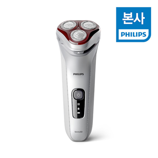 [지점픽업전용]SKIN LED 전기 면도기 LED4500/02 [근적외선 피부과 테스트 완료]초특가