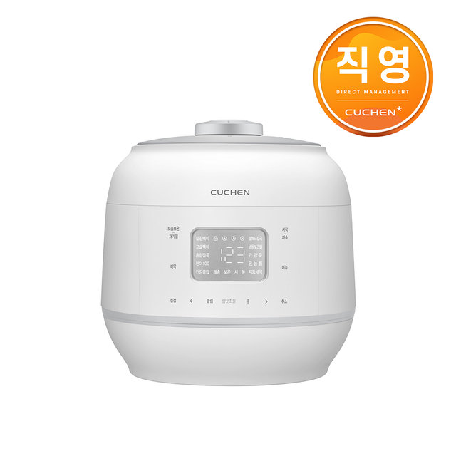 [고효율가전] 2.1기압 121 도 쿠첸 10인용 IH압력밥솥 CRH-RPK1080W