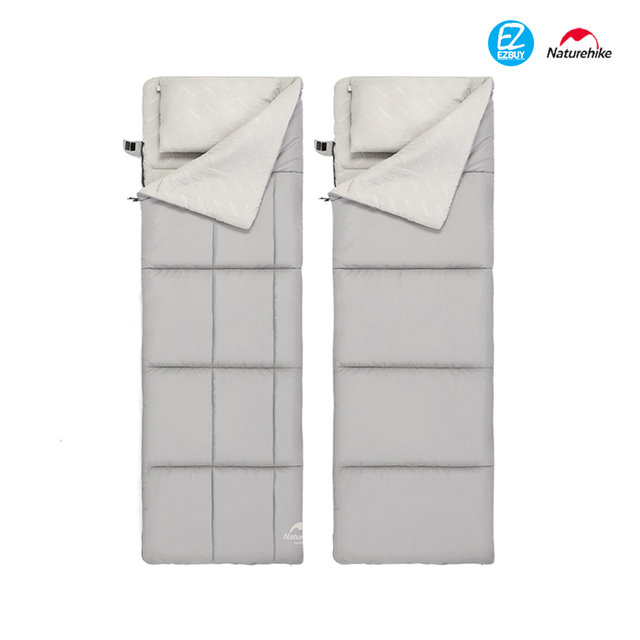 [해외직구] 네이처하이크 더블 코튼 침낭 슬리핑 백 NH21MSD05