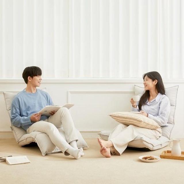 휴 다리가 편한 좌식의자 스마트패브릭 (2종 택1)