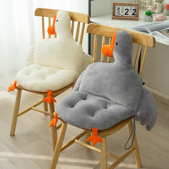 [해외직구] 블레오 사무실 캐릭터 오리 의자 방석 쿠션 90cm