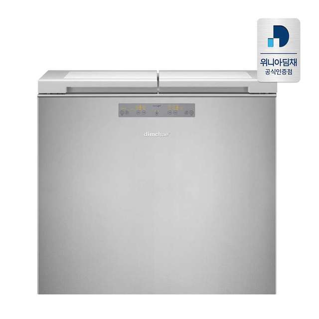 뚜껑형 김치냉장고 EDL16HFWRSS (153L, 루센트 실버)