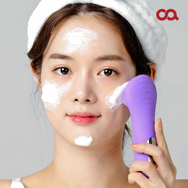 멀티클렌저 진동클렌저 무선충전 실리콘 세안 브러쉬 모공 클렌징 얼굴 마사지기