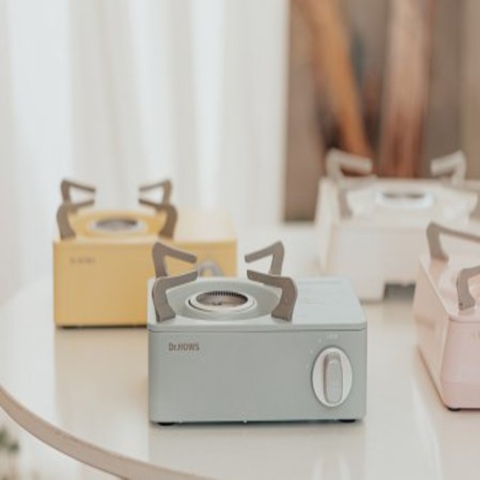 닥터하우스 미니 스토브 핑크/레몬