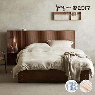 [비밀특가] 로시 스탠다드 템바보드 호텔식침대+라텍폼스7존독립매트 Q