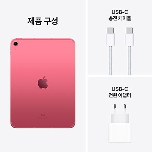 아이패드 10세대 Wi-Fi 256GB - 핑크 [MPQC3KH/A]