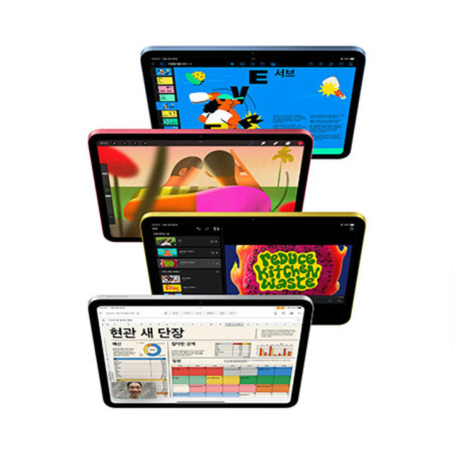 아이패드 10세대 Wi-Fi+Cellular 256GB - 실버 [MQ6T3KH/A]