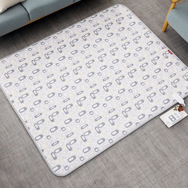 일월 극세사 투톤 카본매트 동작감지  전기요 싱글+더블