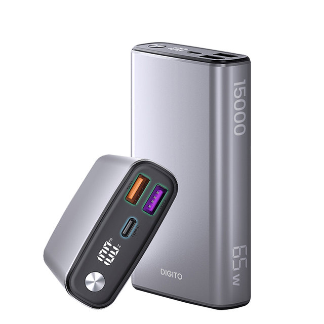 65W 고속충전 PD 노트북 15000mAh 잔량표시 보조배터리