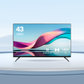 109cm 23년형 안드로이드11 UHD TV T43FCUKU01LA 스탠드택배