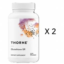 [해외직구] 쏜리서치 글루타치온 60 2팩 Glutathione-SR SA540