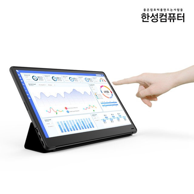 한성컴퓨터 TFX158T DEX 포터블 멀티터치 모니터