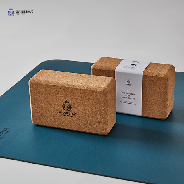 [비밀특가] [가네샤요가프랍스] 더 가네샤 코르크 요가 블럭